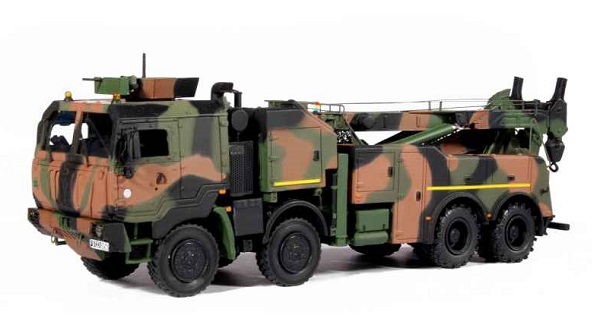iveco porteur polyvalent ppld 8x8 opex green camoufled 48580vc Модель 1:48